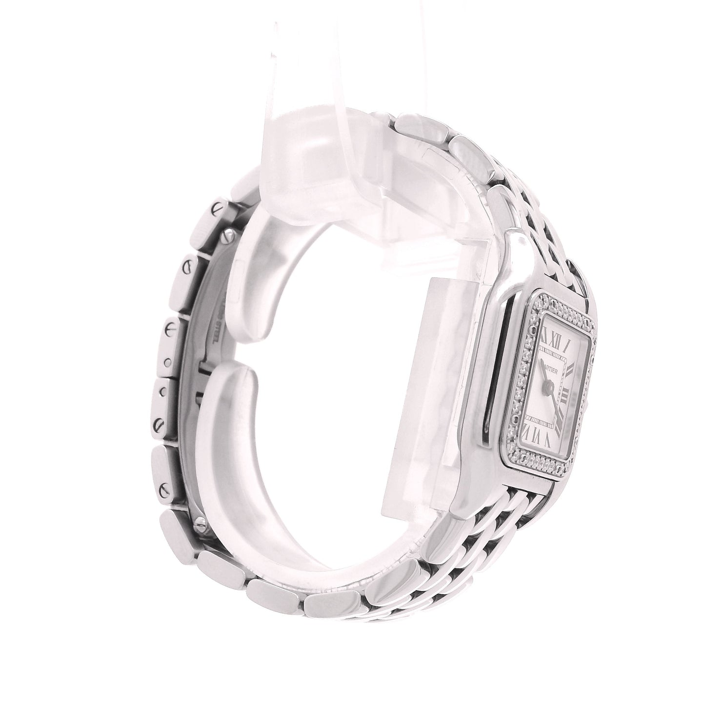 Cartier Panthere de Cartier W4PN0016 29mm Stainless Steel with White Dial Watch