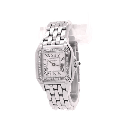 Cartier Panthere de Cartier W4PN0016 29mm Stainless Steel with White Dial Watch