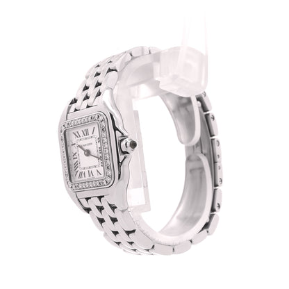 Cartier Panthere de Cartier W4PN0016 29mm Stainless Steel with White Dial Watch
