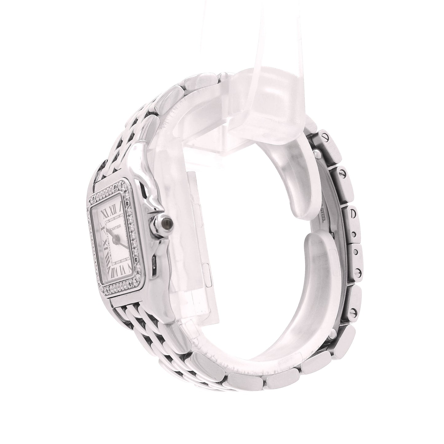 Cartier Panthere de Cartier W4PN0016 29mm Stainless Steel with White Dial Watch
