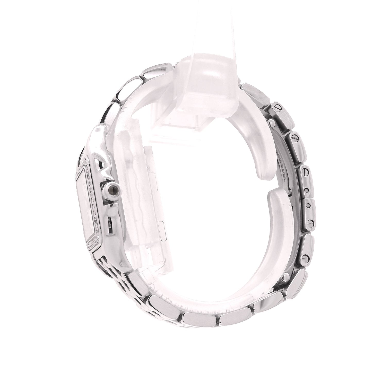 Cartier Panthere de Cartier W4PN0016 29mm Stainless Steel with White Dial Watch