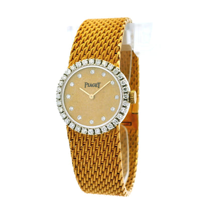 Piaget 6926 18k Yellow Gold Diamond Watch