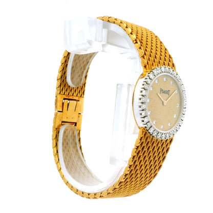Piaget 6926 18k Yellow Gold Diamond Watch