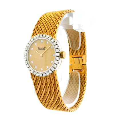 Piaget 6926 18k Yellow Gold Diamond Watch