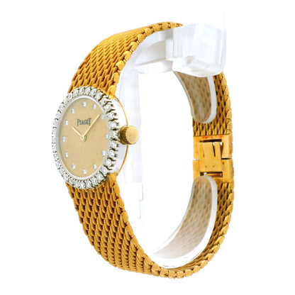 Piaget 6926 18k Yellow Gold Diamond Watch