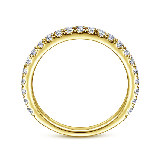 14K Yellow Gold Matching Wedding Band — Gabriel & Co. WB14649R4Y44JJ