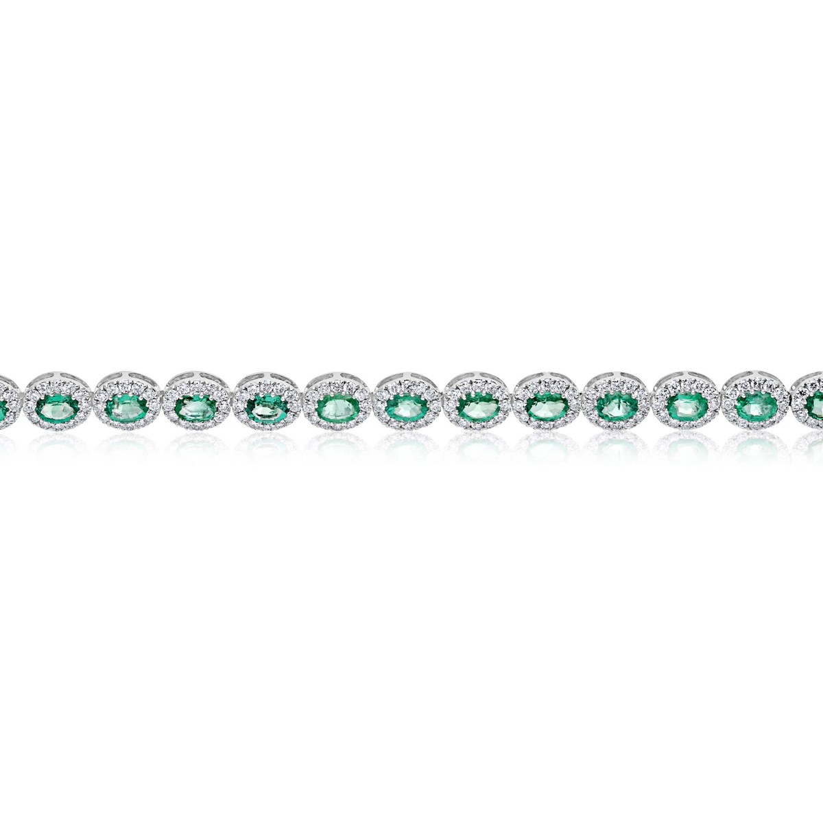 Oval Emerald Bracelet — view 2