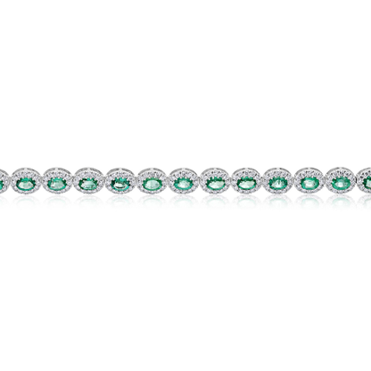 Oval Emerald Bracelet — view 2