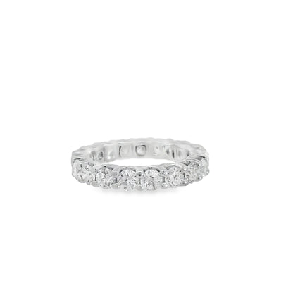 14k White Gold 1.33ct Lab Grown Diamond Eternity Ring