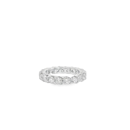 14k White Gold 1.33ct Lab Grown Diamond Eternity Ring