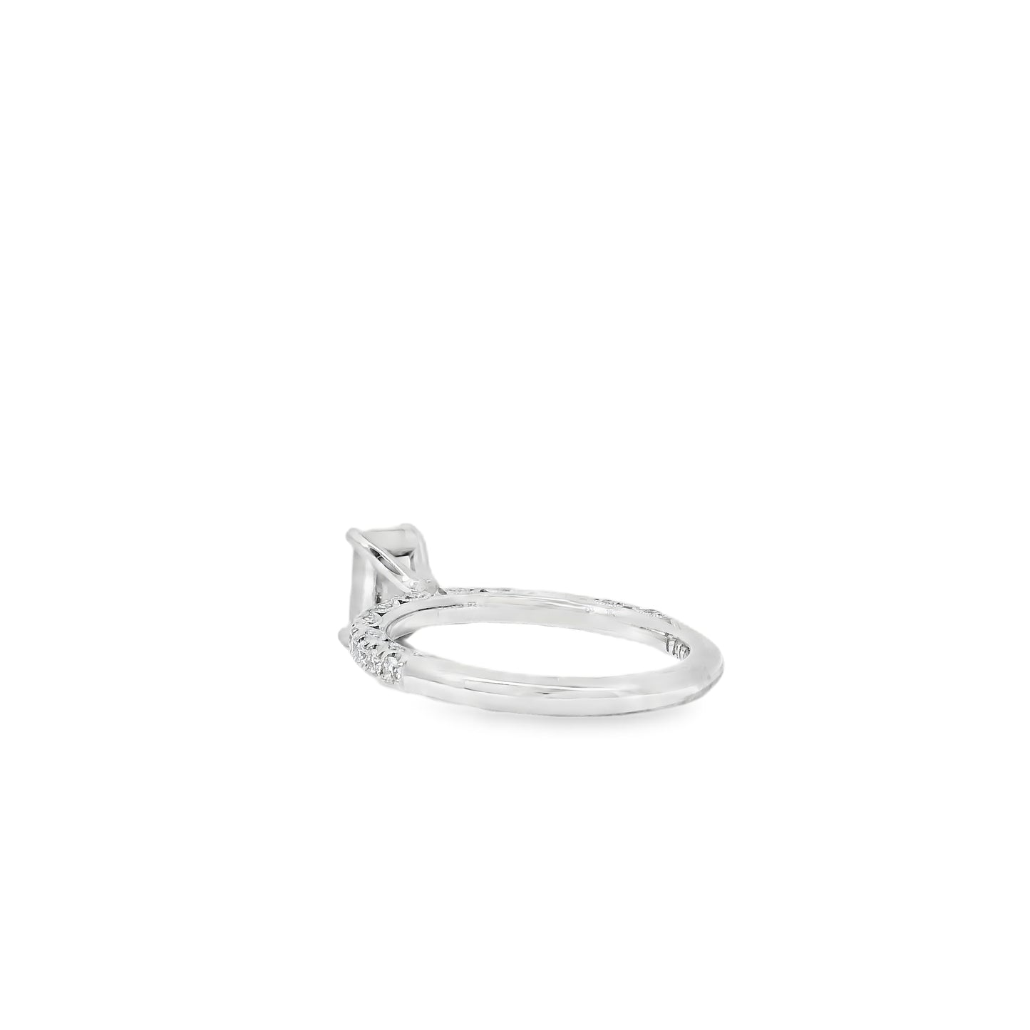 18k White Gold GIA Certified 0.80ct Diamond Engagement Ring