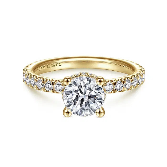 14K Yellow Gold GIA Certified 1.54ctw Solitaire Engagement Ring