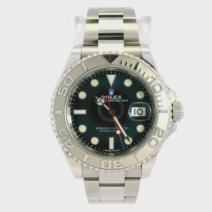 Rolex 116622 Platinum Yacht-Master 40mm Stainless Steel Watch