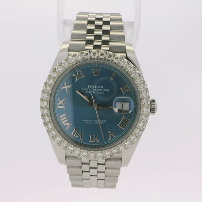 Rolex 126300 Aftermarket Datejust on Jubilee Bracelet Watch