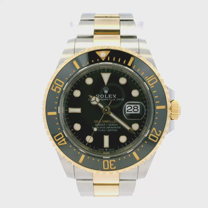 Rolex 126603 Sea-Dweller 18k Yellow Gold and Stainless Steel Watch