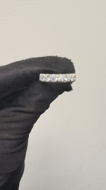 Platinum Diamond Eternity Ring Band