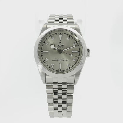 Tudor 79600-0006 Black Bay 31mm Silver Diamond Dial Stainless Steel Watch