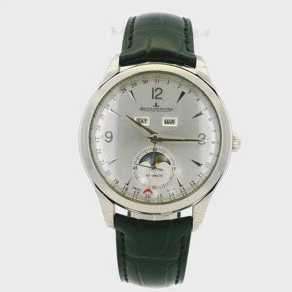 Jaeger Le Coultre Q1558420 Master Calendar Stainless Steel Watch