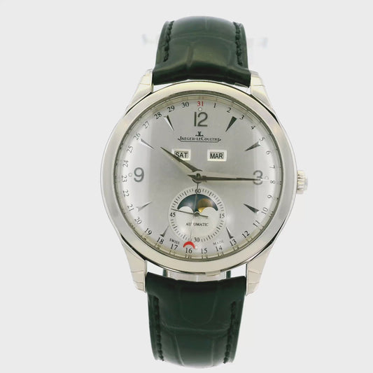 Jaeger Le Coultre Q1558420 Master Calendar Stainless Steel Watch