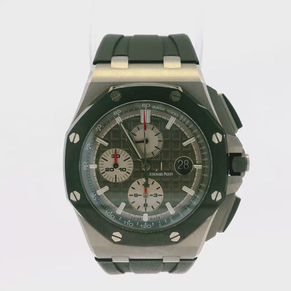Audemars Piguet 26400IO Royal Oak Offshore Chronograph 44mm Titanium Watch