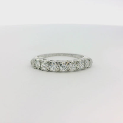 Vintage Platinum 0.70ctw Diamond Ring