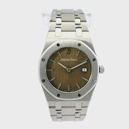 Audemars Piguet 56175ST “Tropical” Royal Oak Stainless Steel 33mm Watch