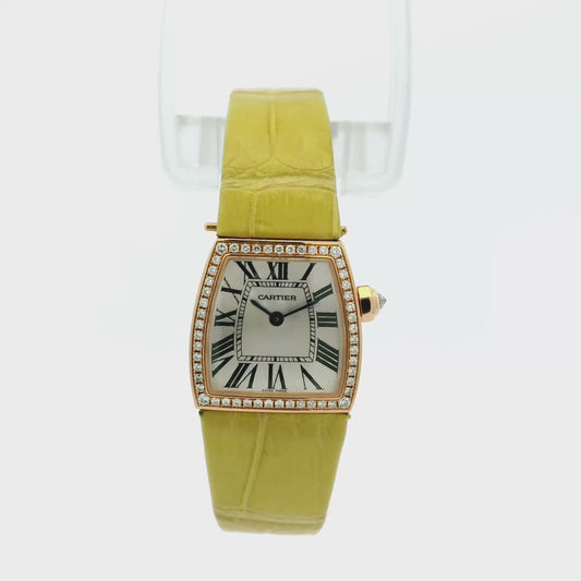 Cartier WE600551 18k Rose Gold La Dona Watch