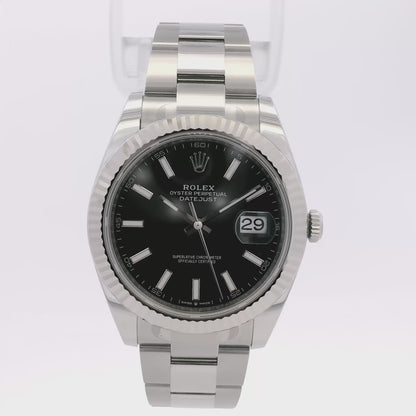 Rolex 126334 Stainless Oyster Steel Datejust 41mm Watch