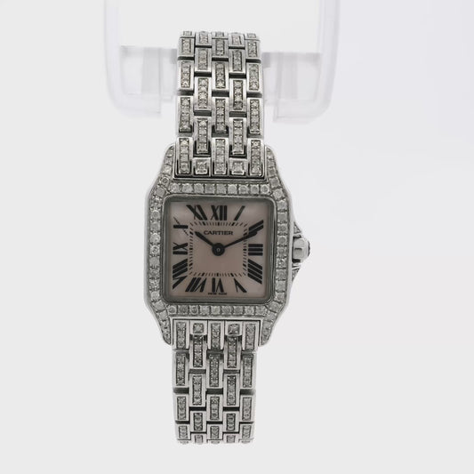 Cartier Santos Demoiselle 2698 Mother of Pearl Dial Aftermarket Watch