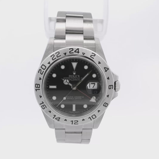 Rolex 16570 Explorer II Stainless Steel 42mm Watch