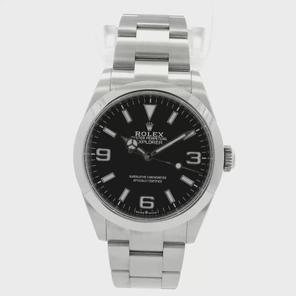 Rolex 224270 Explorer Stainless Steel Black Dial Watch