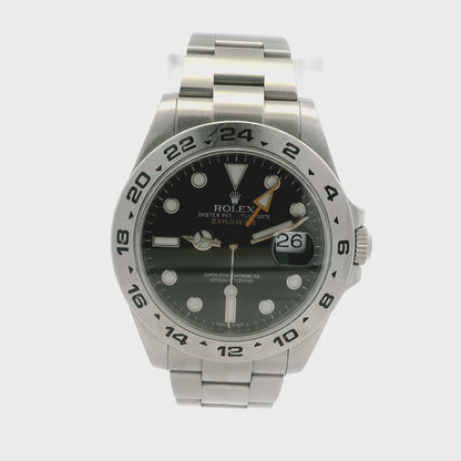 Rolex 216570 Explorer II 42mm Black Dial Stainless Steel Watch