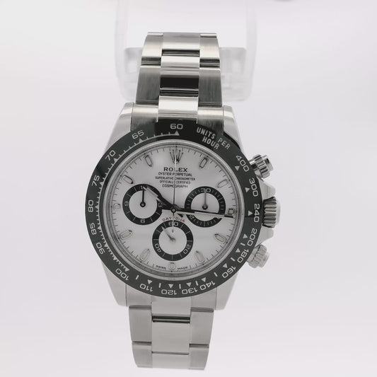 Rolex Daytona 116500 White Panda Dial Ceramic Bezel Watch