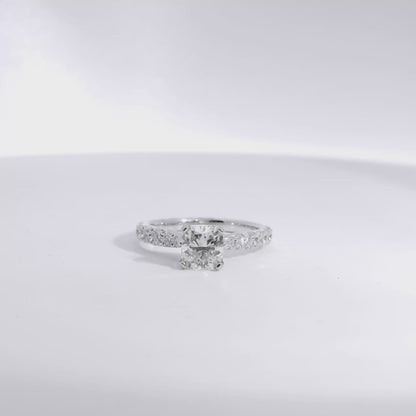 18k White Gold 1.20ct Diamond Engagement Ring