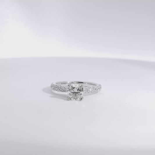 18k White Gold 1.20ct Diamond Engagement Ring