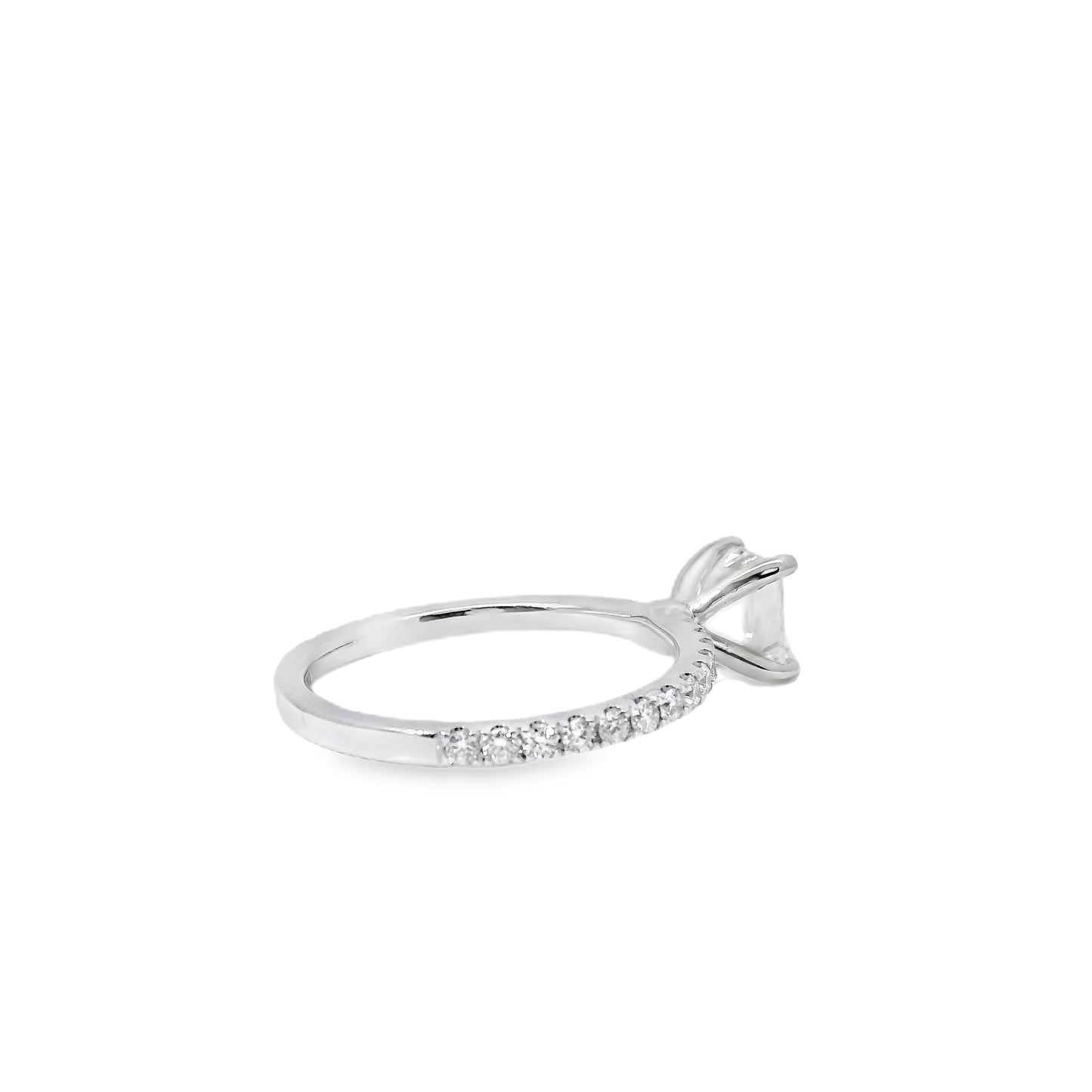 18k White Gold 1.15ct Diamond Engagement Ring