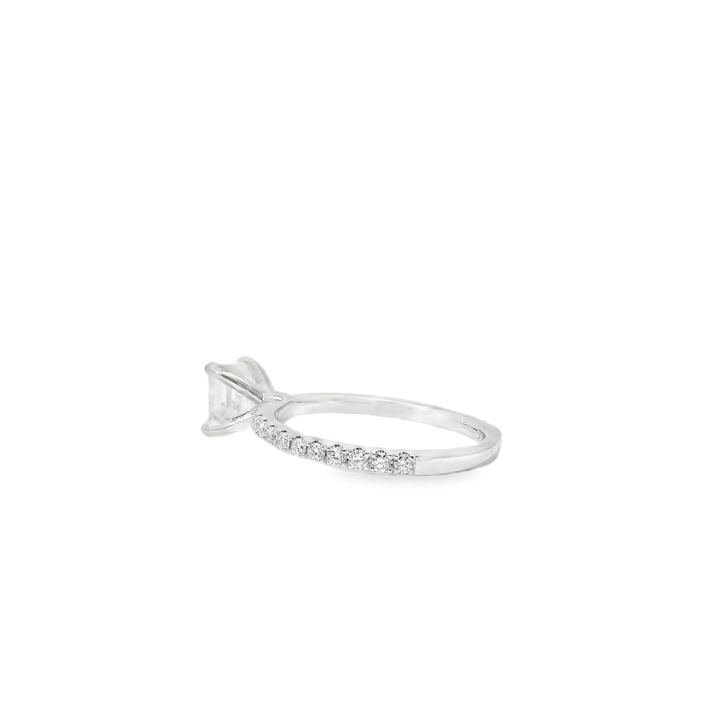 18k White Gold 1.15ct Diamond Engagement Ring