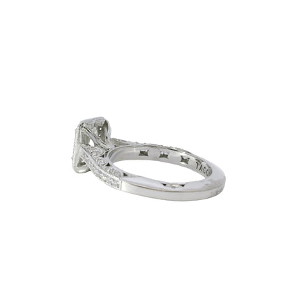 18k White Gold GIA Certified 1.01ct Diamond Engagement Ring