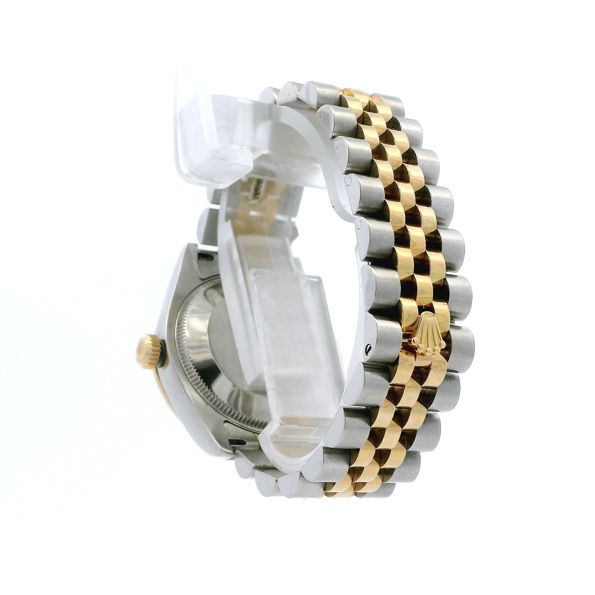 Rolex 178313 Datejust 31mm Champagne MOP Diamond Dial Diamond Bezel Two-Tone Watch — photo 10 of 18