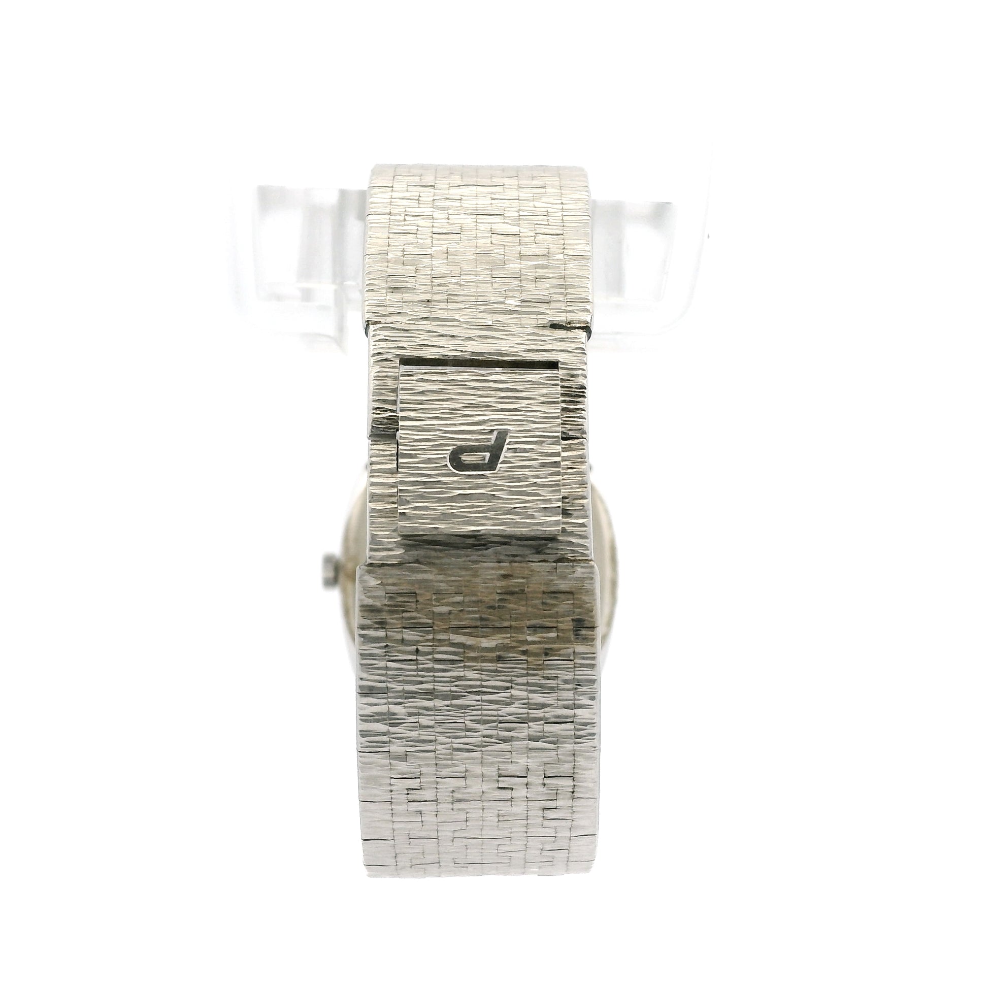 Piaget 9236 A6 18k White Gold Diamond Bezel 23mm Silver Dial Ladies Watch — photo 10 of 13
