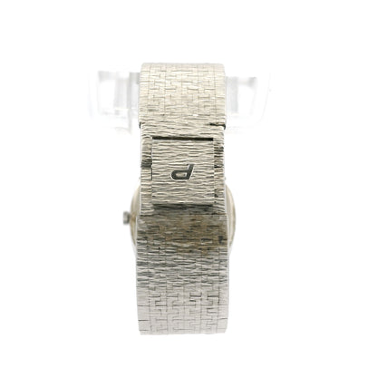 Piaget 9236 A6 18k White Gold Diamond Bezel 23mm Silver Dial Ladies Watch — photo 10 of 13