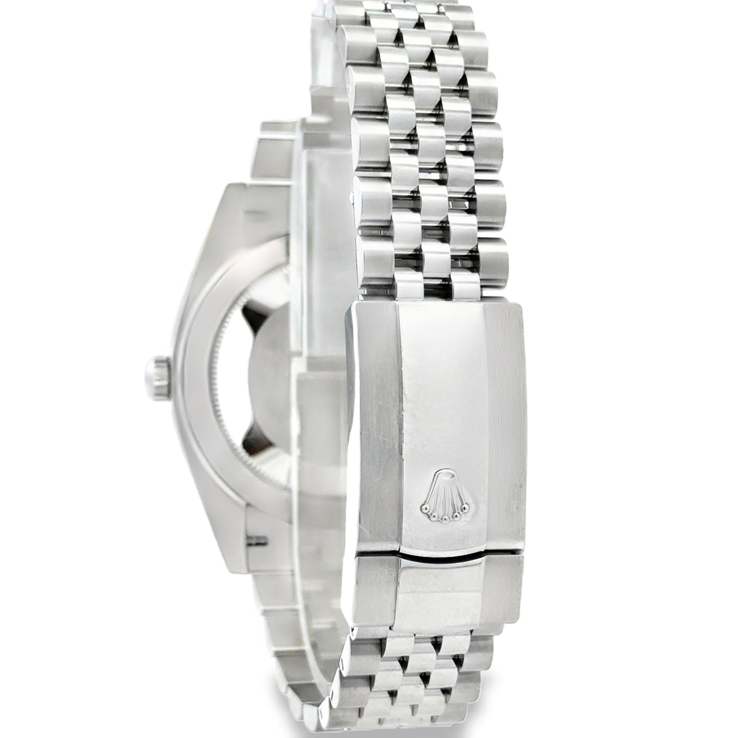 Rolex 126334 Datejust 41mm Diamond Slate Dial Two-Tone Jubilee Watch — photo 10 of 12