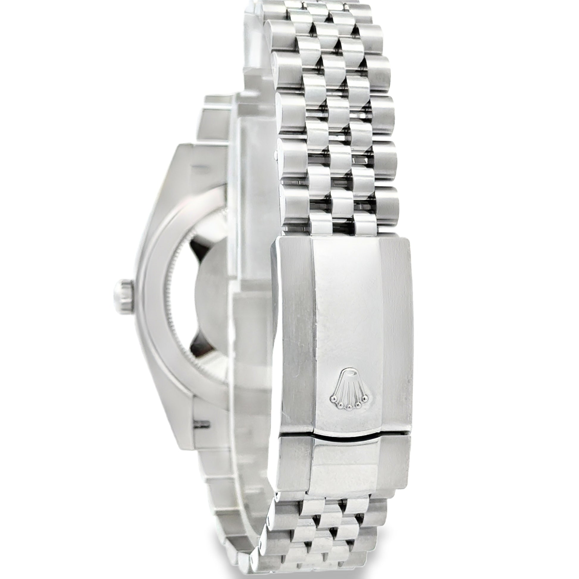 Rolex 126334 Datejust 41mm Diamond Slate Dial Two-Tone Jubilee Watch — photo 10 of 12