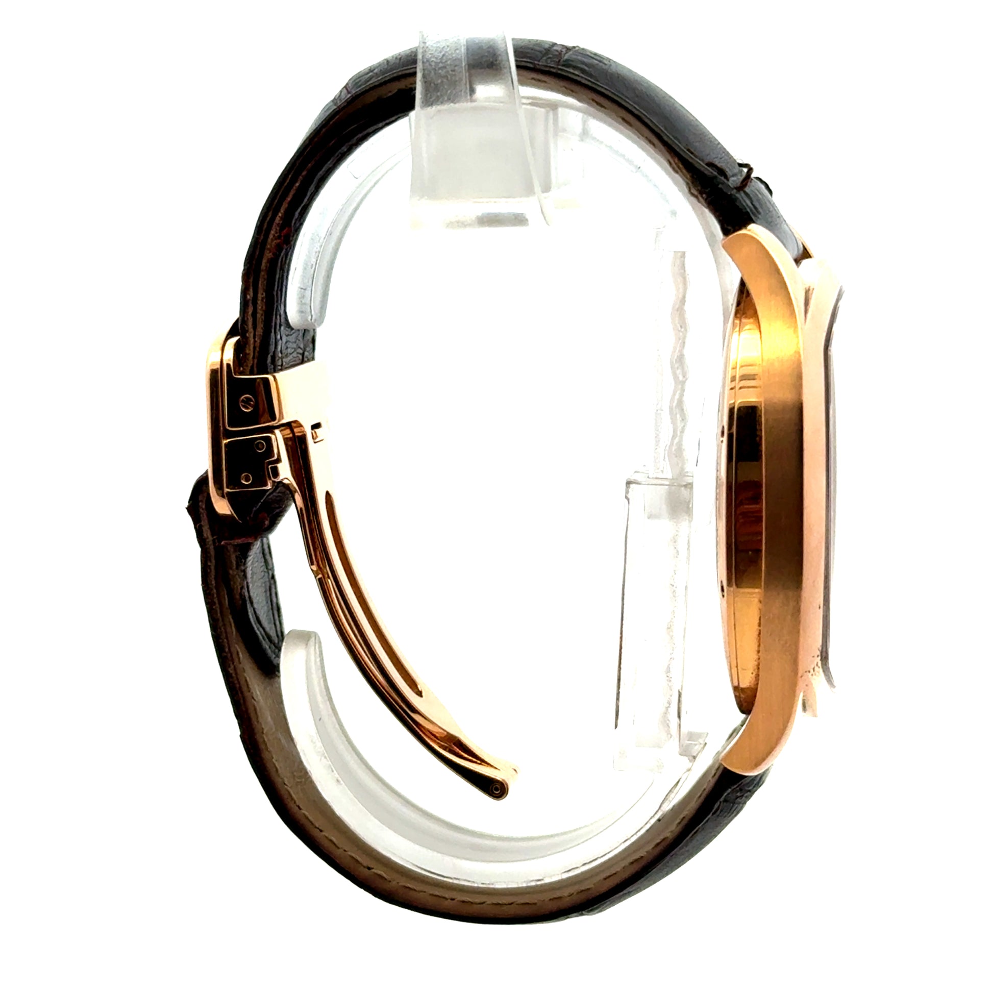 Cartier Drive de Cartier 40mm Silver Guilloché Dial 18k Rose Gold Watch — photo 10 of 11