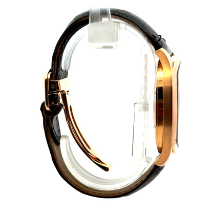 Cartier Drive de Cartier 40mm Silver Guilloché Dial 18k Rose Gold Watch — photo 10 of 11