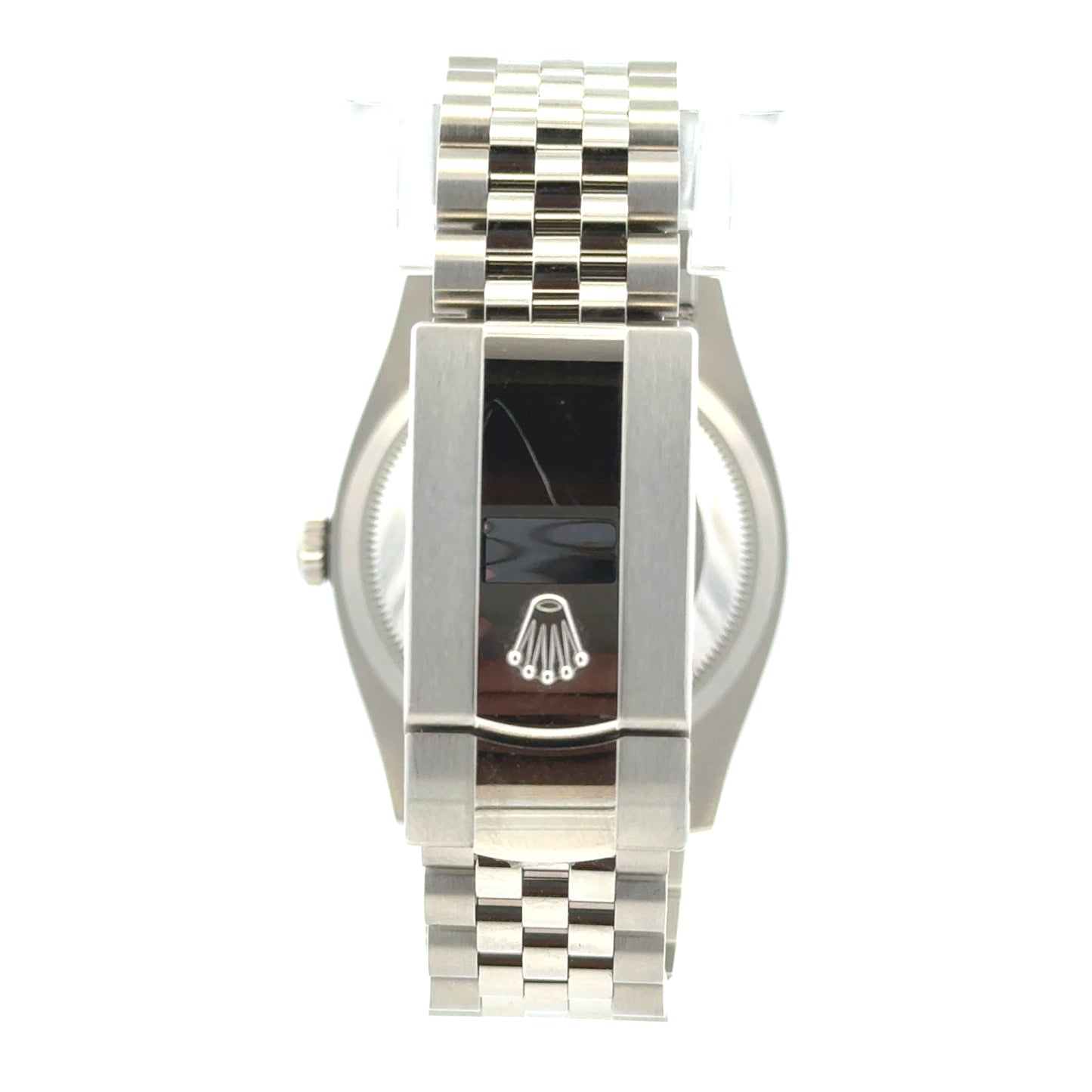 Rolex 126284RBR Datejust 36mm Pink Diamond Dial Diamond Bezel Jubilee Watch — photo 10 of 13