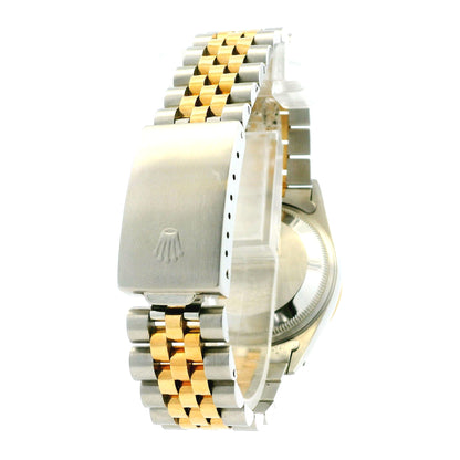 Rolex 15223 Datejust 34mm Champagne Dial Two Tone Jubilee Watch — photo 10 of 14