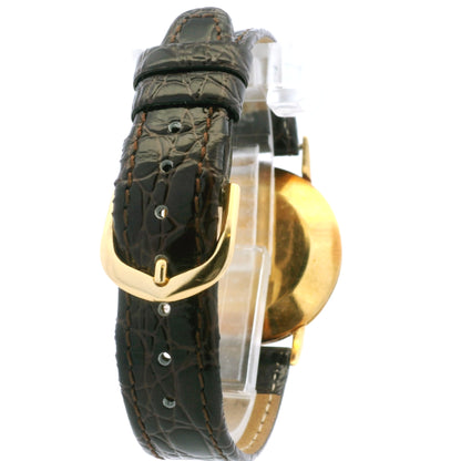 Patek Philippe Calatrava 18k Yellow Gold 35mm Champagne Dial Vintage Watch — photo 10 of 13