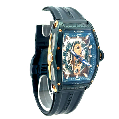 Cvstos Challenge Sealiner II Automatic Skeleton Dial Two-Tone Titanium Watch — photo 10 of 11