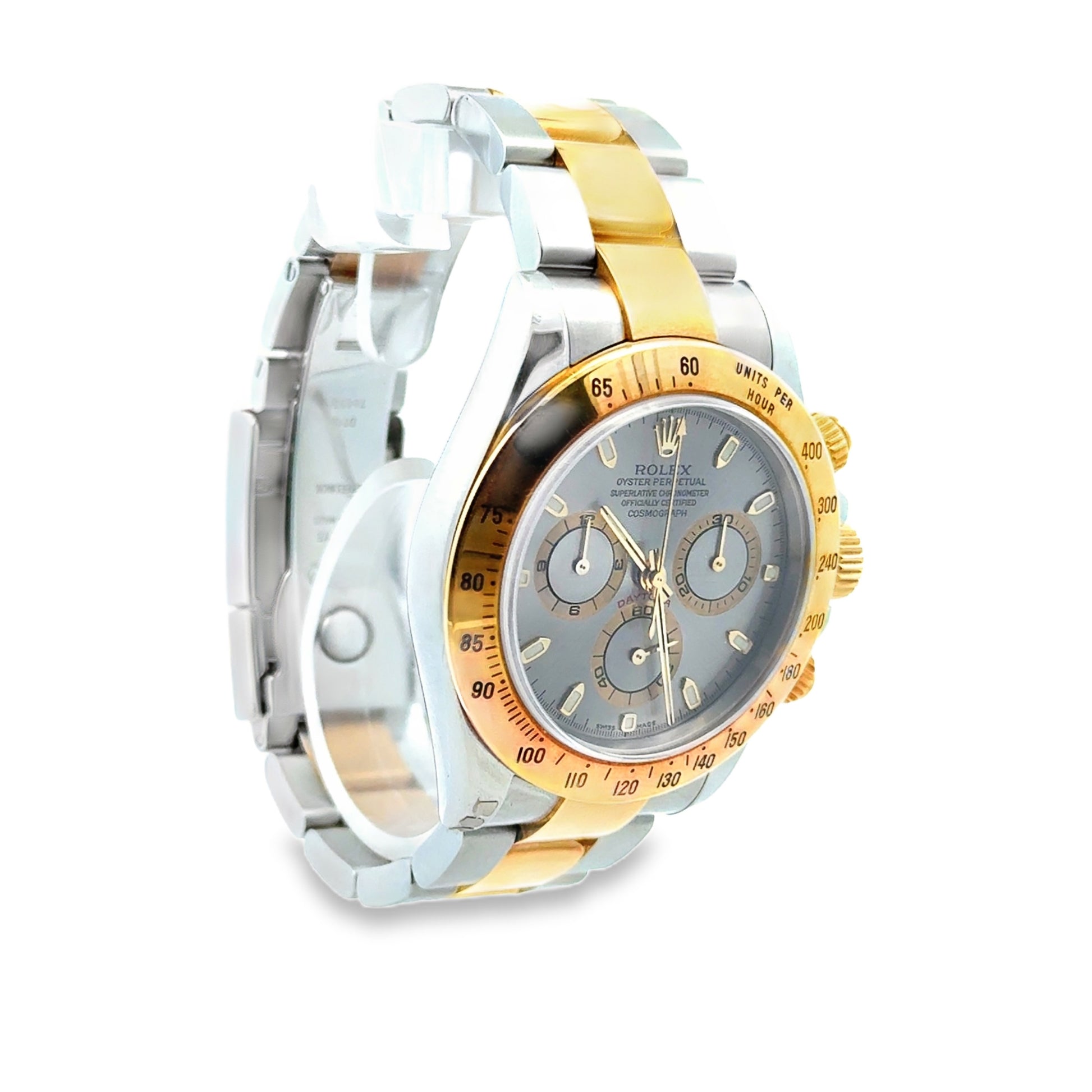 Rolex 116523 Daytona 40mm Silver Dial Two-Tone Oyster Bracelet Watch — photo 10 of 10